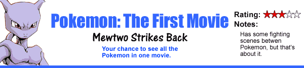 Pokemon: The First Movie