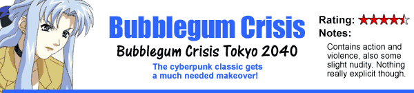 Bubblegum Crisis Tokyo 2040